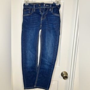 Boys Levi Performance Slim Straight Jeans Size 8